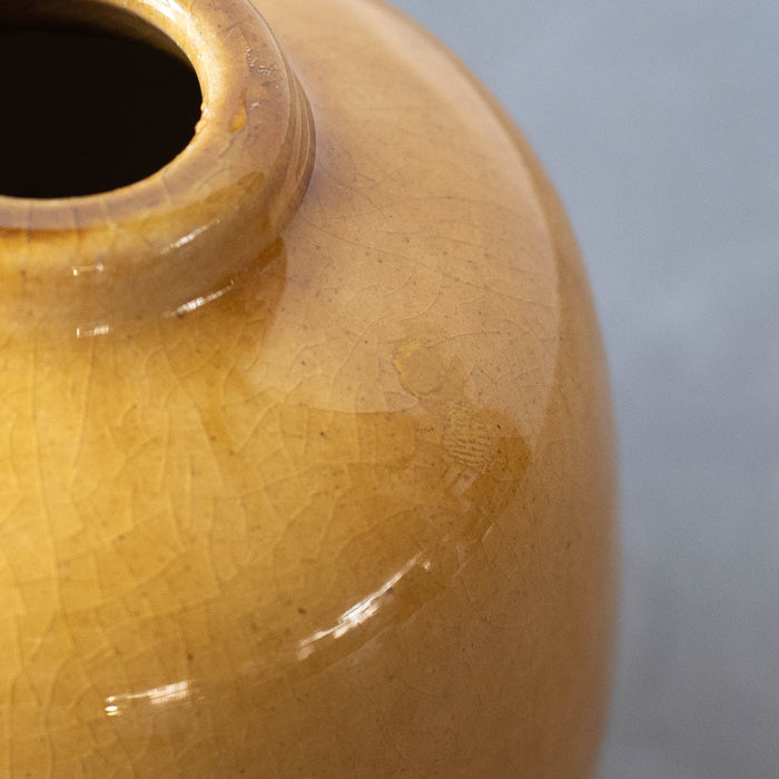Oval Glaze Vase
