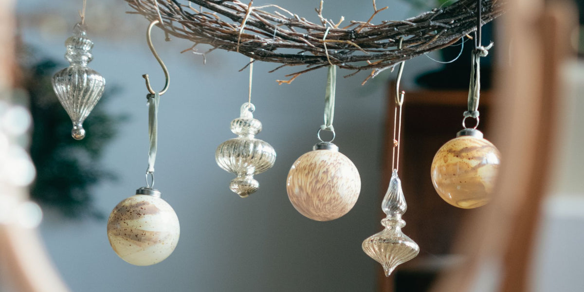 クリスマスオーナメント｜ガラス・木製・ペーパー・アイアン