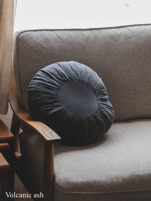 Linen Round Cushion