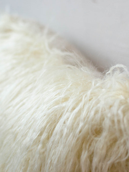 Eco fur cushion cover