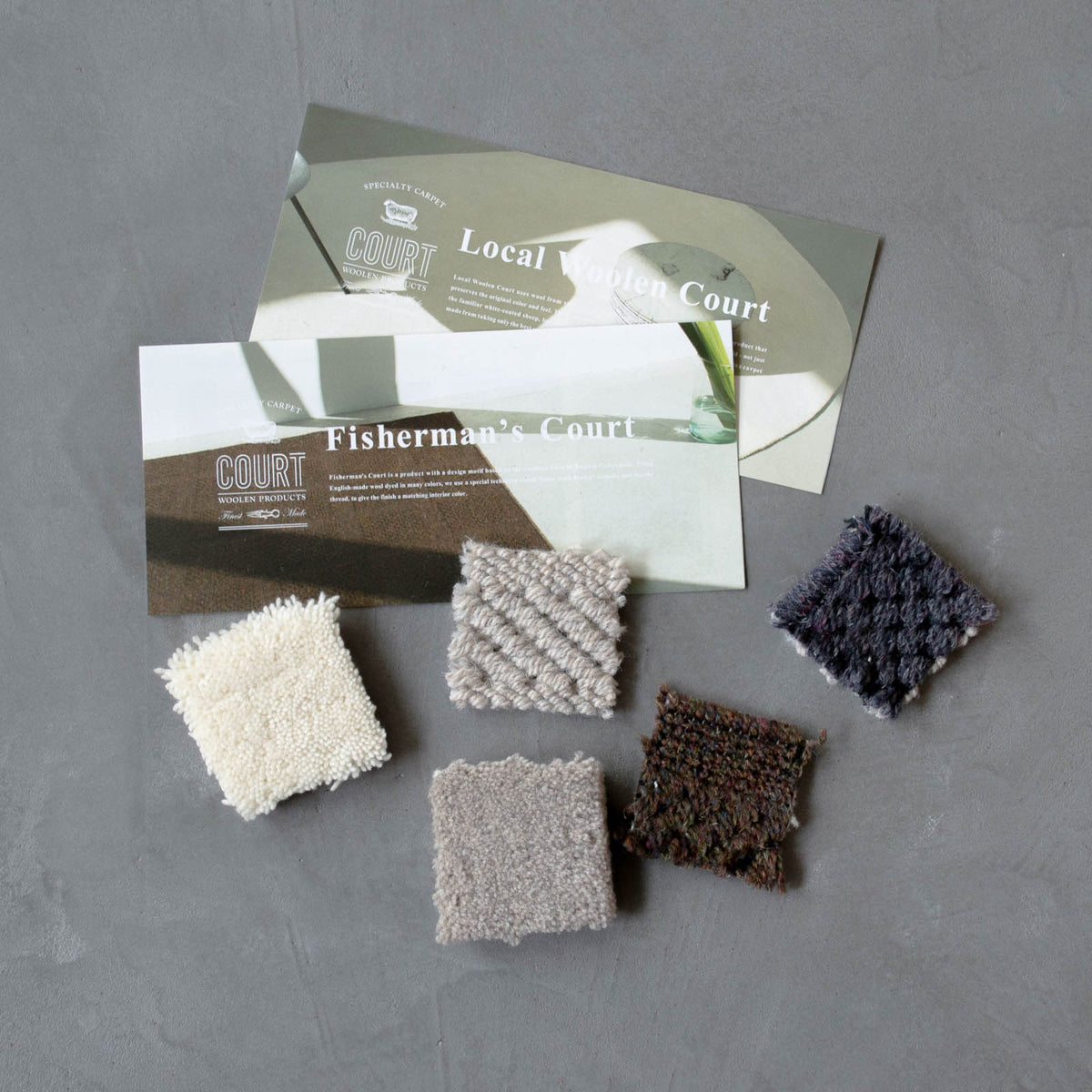 WOOL RUG 無料生地サンプル — ANTRY USE ONLY GENUINE