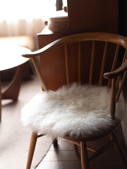 sheepskin chair pad