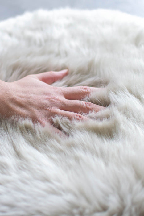 シープスキンチェアパッド