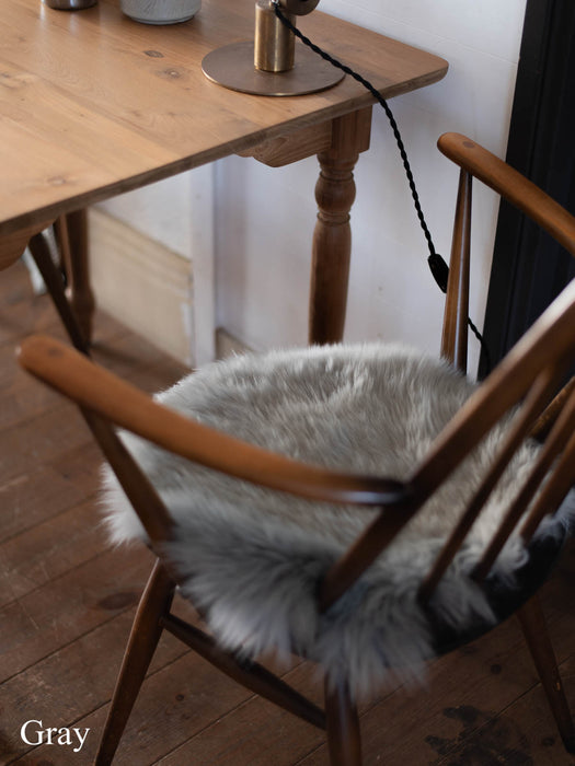 sheepskin chair pad