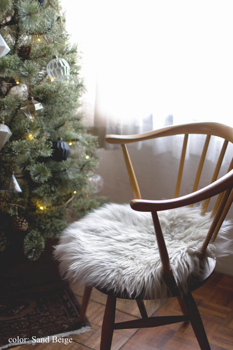 シープスキンチェアパッド