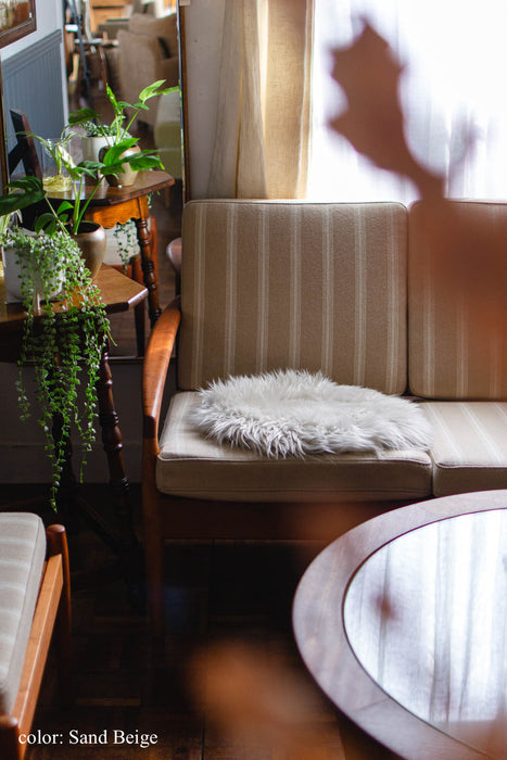 シープスキンチェアパッド