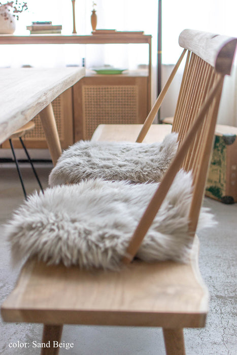 シープスキンチェアパッド