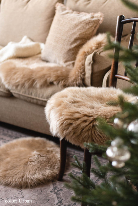 シープスキンチェアパッド