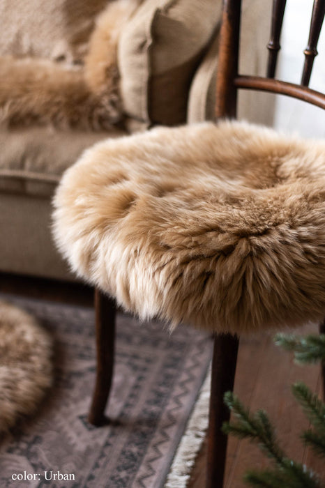 シープスキンチェアパッド