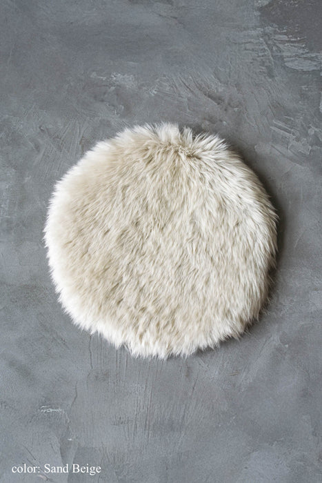 シープスキンチェアパッド