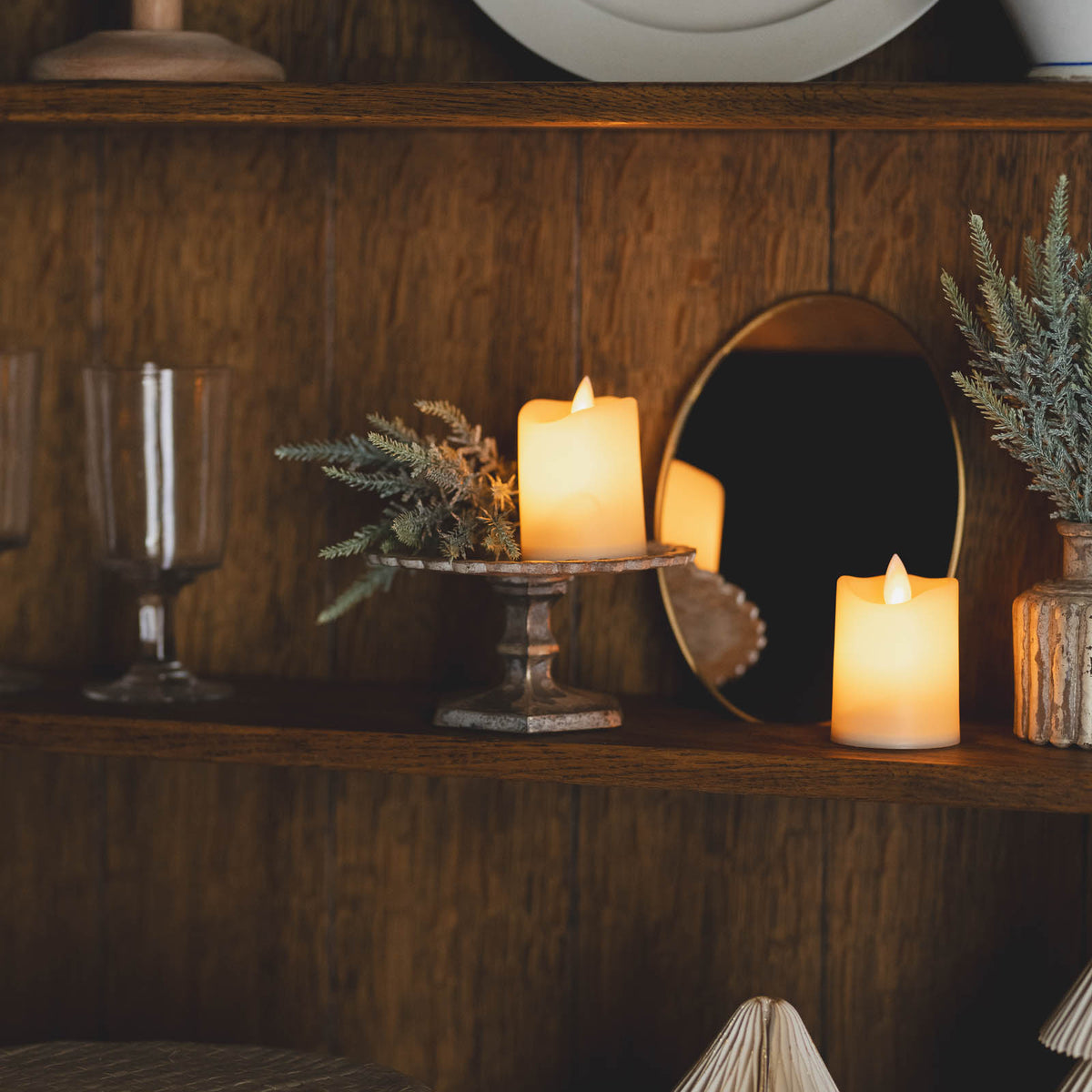 LEDキャンドル ミニ | 安全に楽しむ揺らぎの灯りで暮らしを彩る