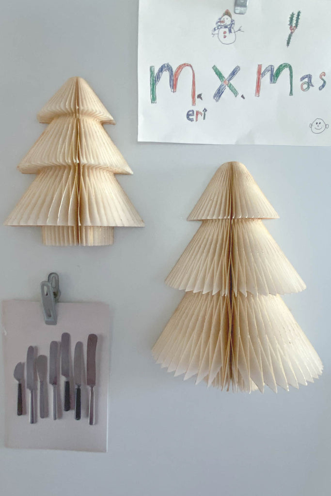 ツリーツリーページ PAPIER tree -heine｜折り畳み式ペーパーツリー3サイズセットで立体的