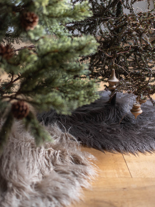 Eco-fur tree skirt