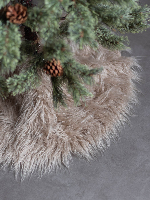 Eco-fur tree skirt