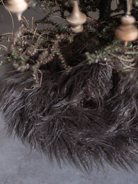 Eco-fur tree skirt