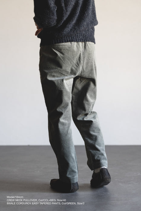 8WALE CORDUROY EASY TAPERED PANTS