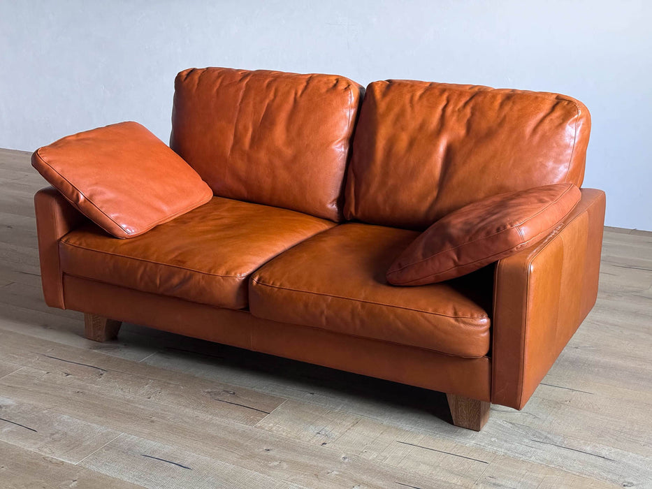 Gino Leather Sofa (old model) 2.5P [Exhibit]