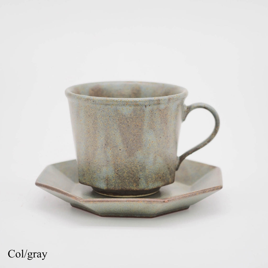 Octagonal Cup&Saucer — ANTRY USE ONLY GENUINE