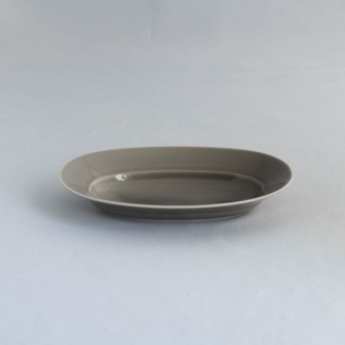 yumiko iihoshi porcelain | Oval プレート（mist beige）