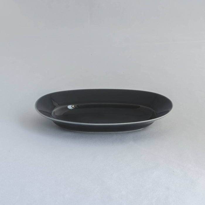 yumiko iihoshi porcelain | Oval プレート（moon gray）