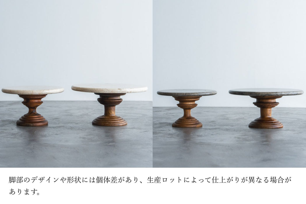 Pibre Stone Stand White