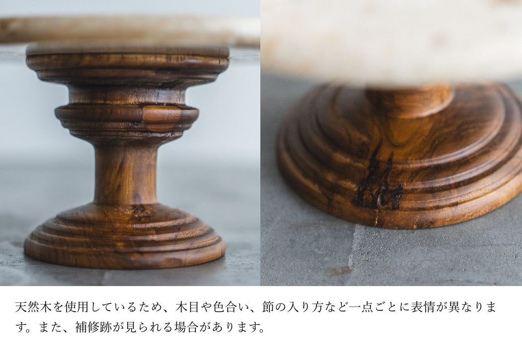 Pibre Stone Stand White