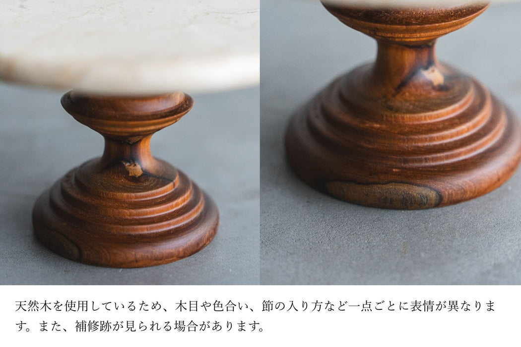 Pibre Stone Stand White