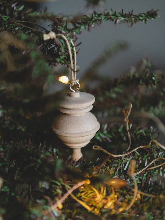 LUND mini wood ornaments H6cm | ウッドオーナメント 6個入り