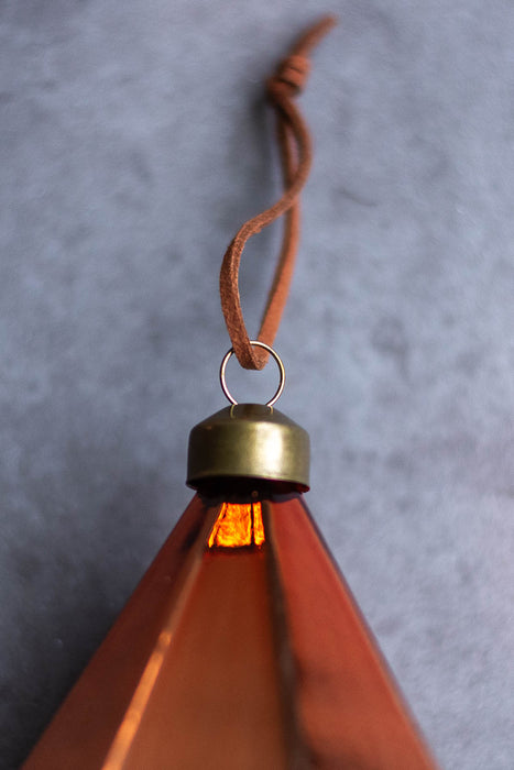 No.61 Copper Crystal & Ball 8cm | ガラスオーナメント 8個入り