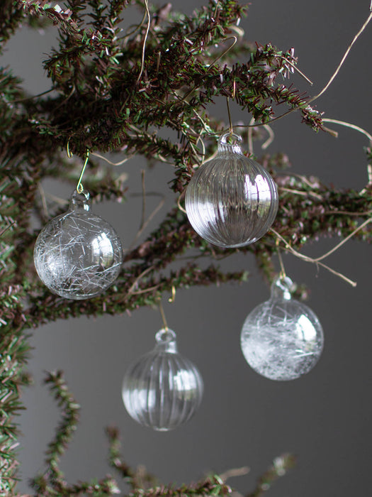 No.45 Winter 6cm | Glass ornaments (4 pieces)