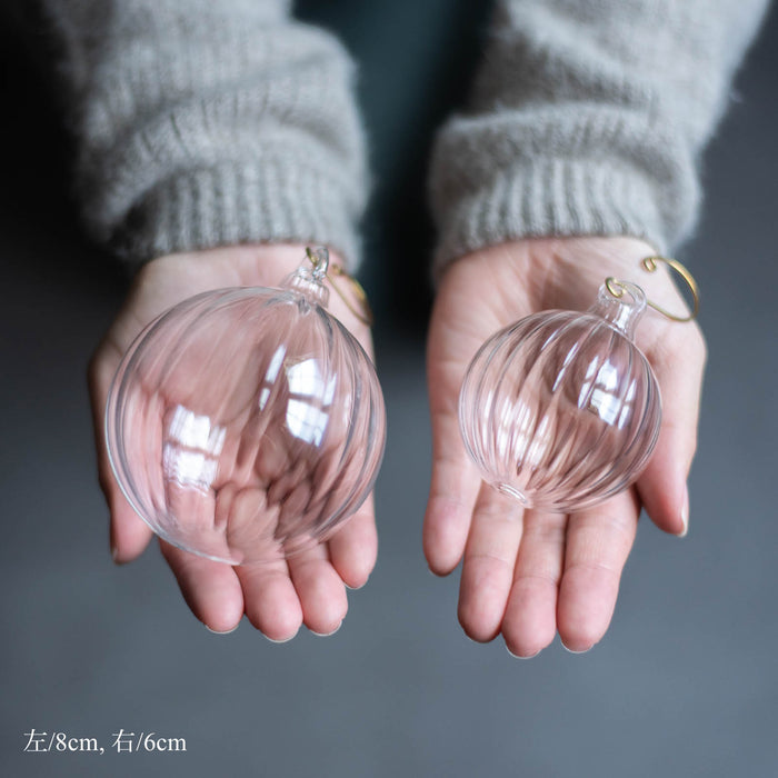 No.45 Winter 6cm | Glass ornaments (4 pieces)