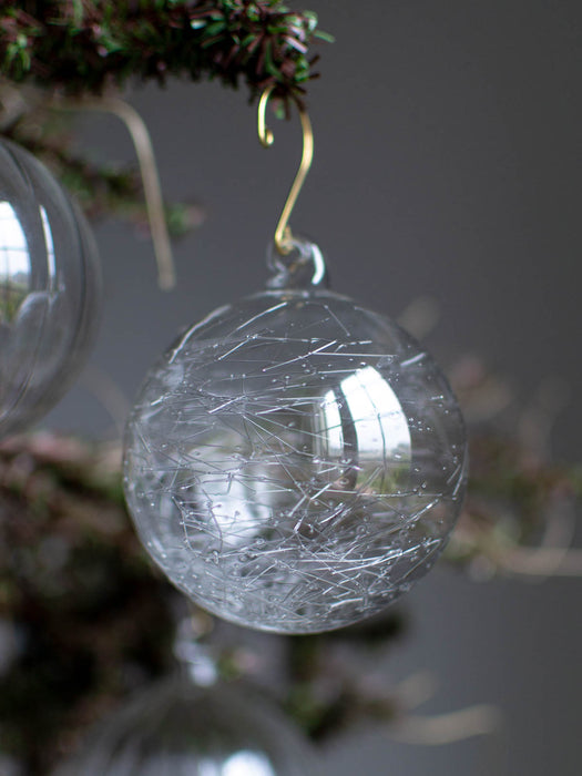 No.46 Winter 8cm | Glass ornaments (4 pieces)