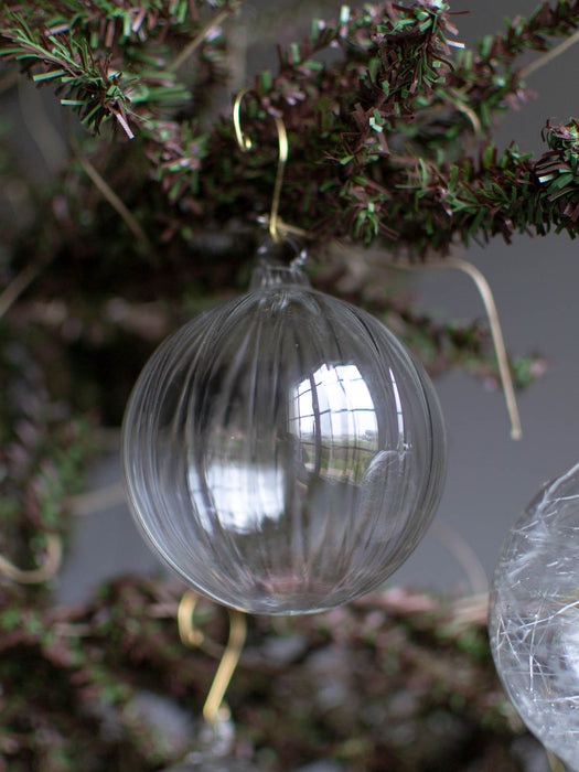 No.46 Winter 8cm | Glass ornaments (4 pieces)