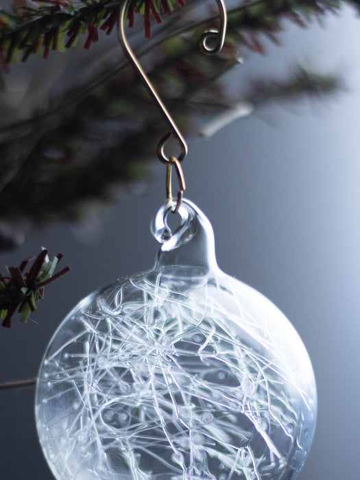 No.46 Winter 8cm | Glass ornaments (4 pieces)