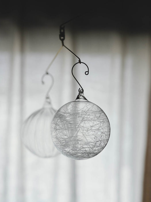 No.46 Winter 8cm | Glass ornaments (4 pieces)