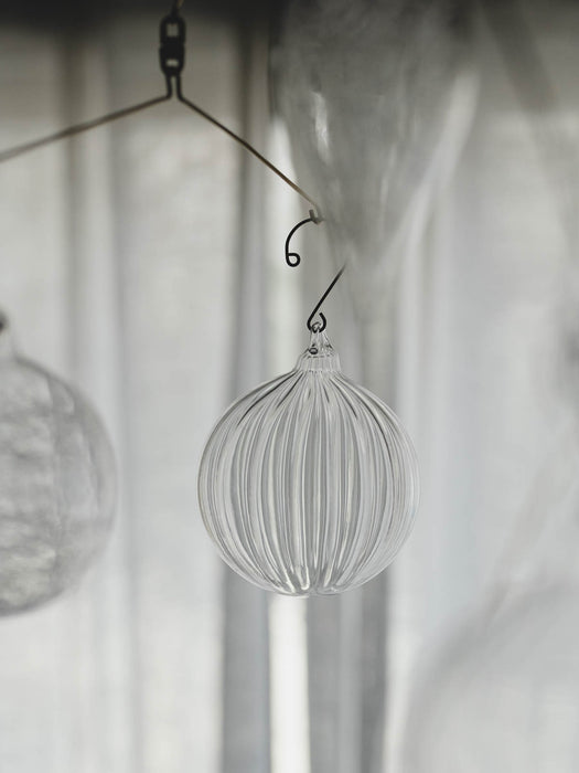 No.46 Winter 8cm | Glass ornaments (4 pieces)