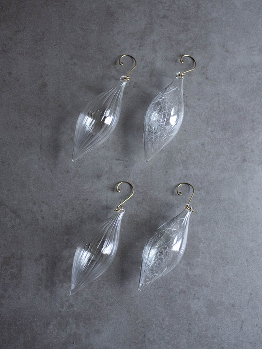 No.47 Long Winter H12cm | Glass ornaments (4 pieces)