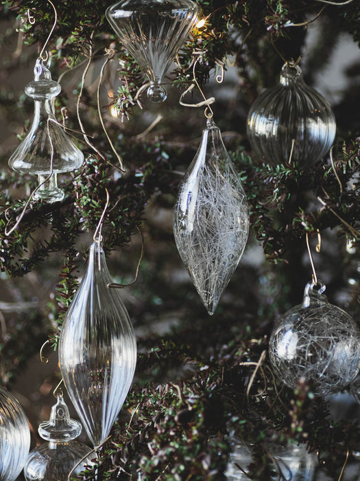 No.47 Long Winter H12cm | Glass ornaments (4 pieces)