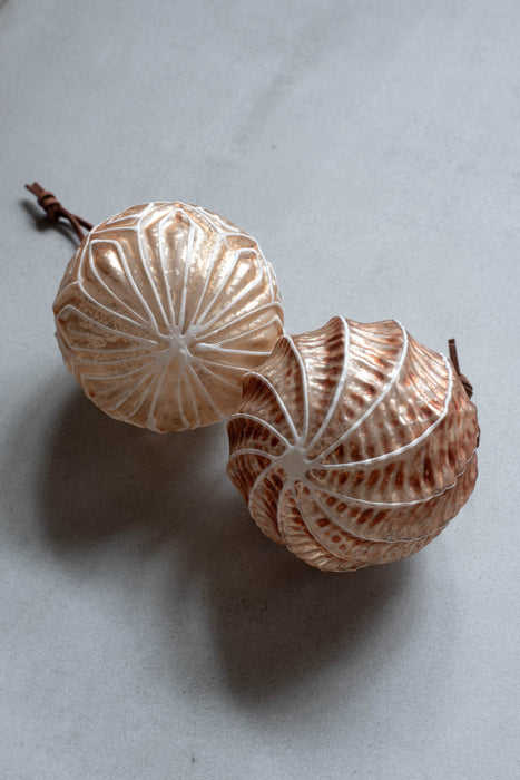 No.51 Blancbelle 8cm | ガラスオーナメント 4個入り