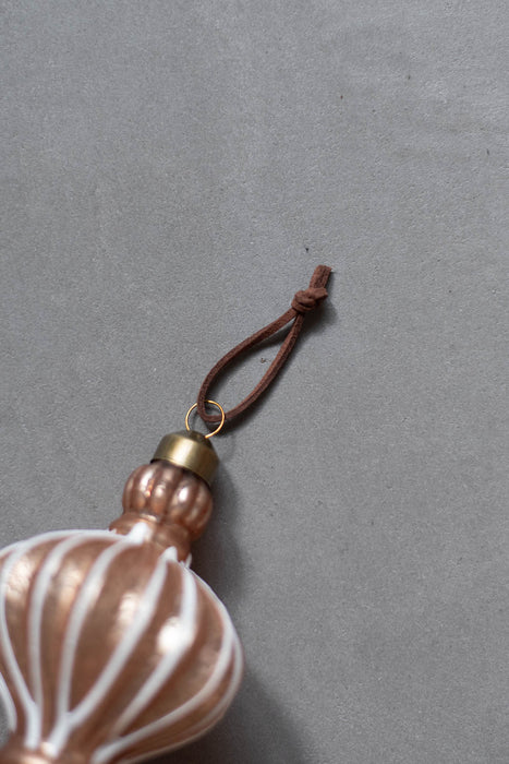 No.52 Blancbelle long H13cm | ガラスオーナメント 4個入り