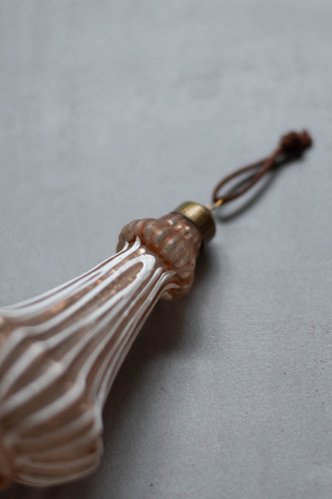 No.52 Blancbelle long H13cm | ガラスオーナメント 4個入り