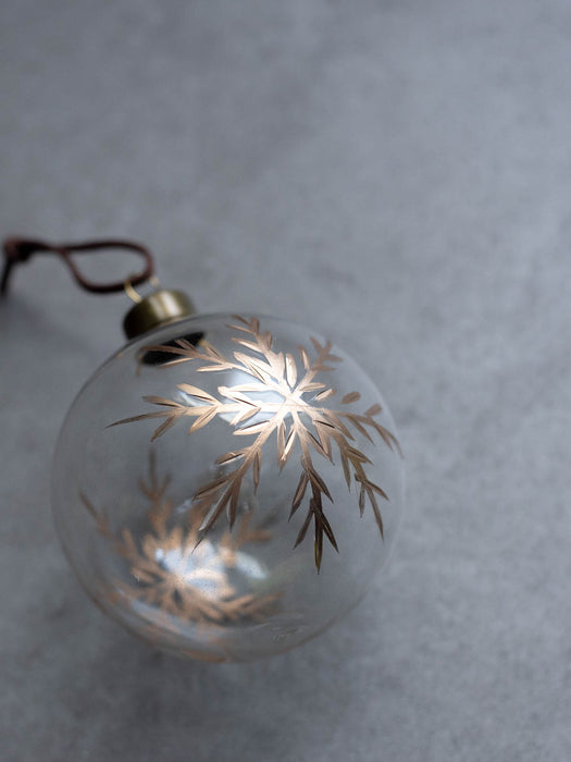 No.53 Lumen 8cm | Glass ornaments (4 pieces)