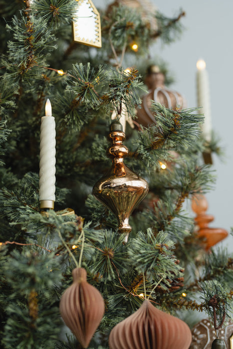 No.54 Elm H13cm | Glass Ornament Set of 3