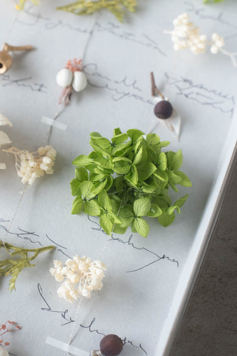 etelä | 花と植物とヒンメリのモビール《Lulu》| ヒンメリ