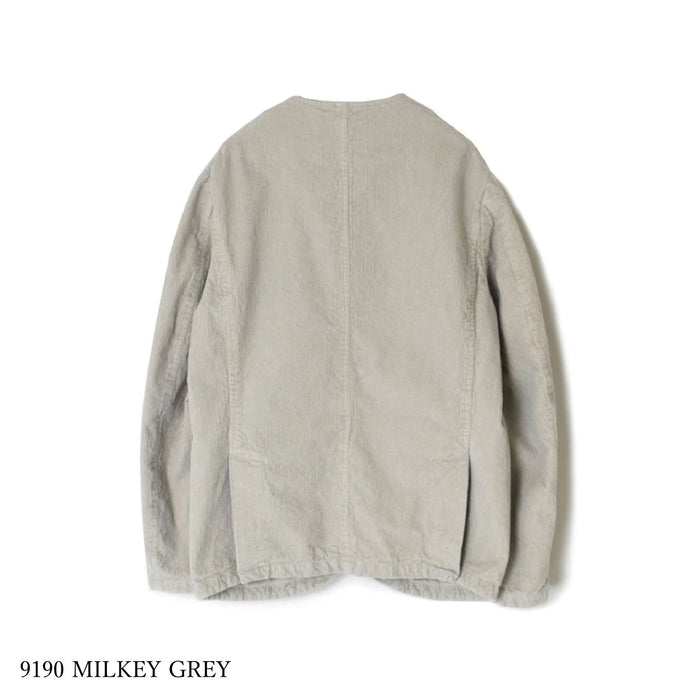 Go slowly | 9WALE CORDUROY MEN'S SIDE VENTS NO COLLAR JACKET