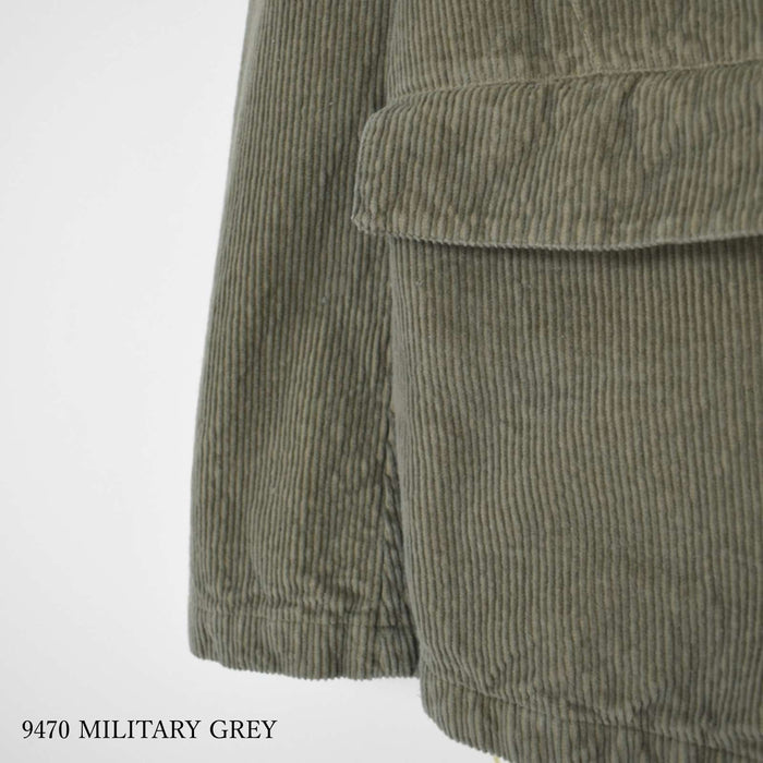 Go slowly | 9WALE CORDUROY MEN'S SIDE VENTS NO COLLAR JACKET