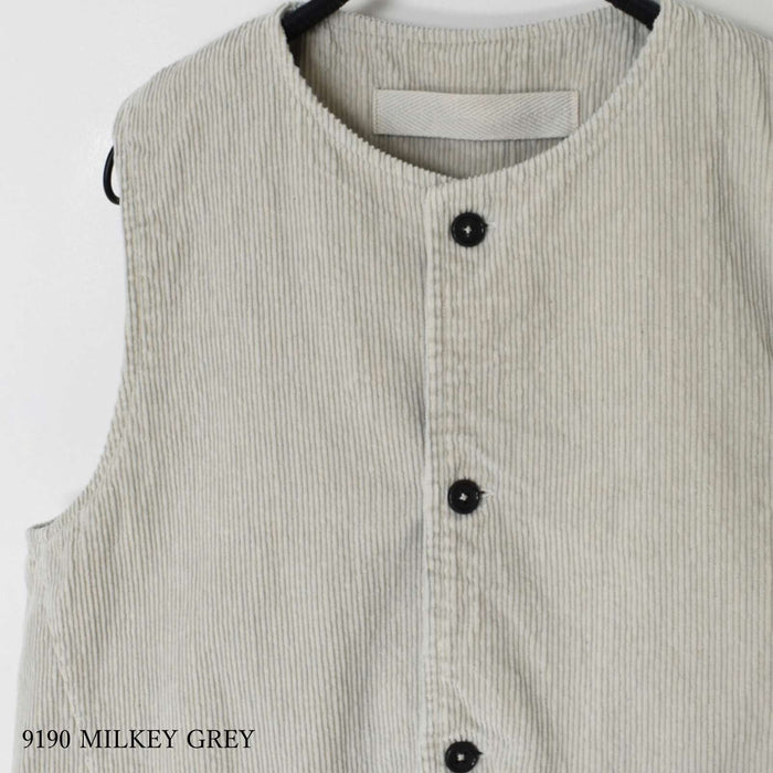 Go slowly | 9WALE CORDUROY VEST