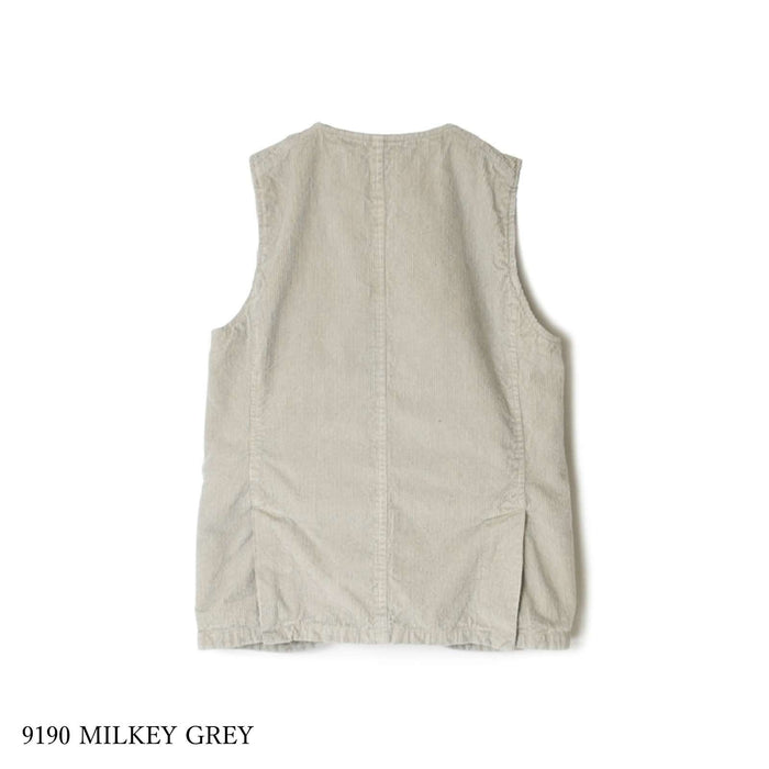 Go slowly | 9WALE CORDUROY VEST