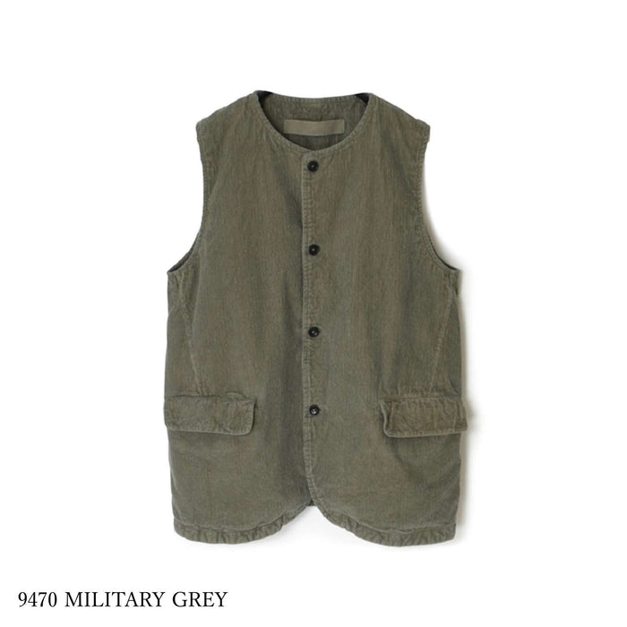 Go slowly | 9WALE CORDUROY VEST