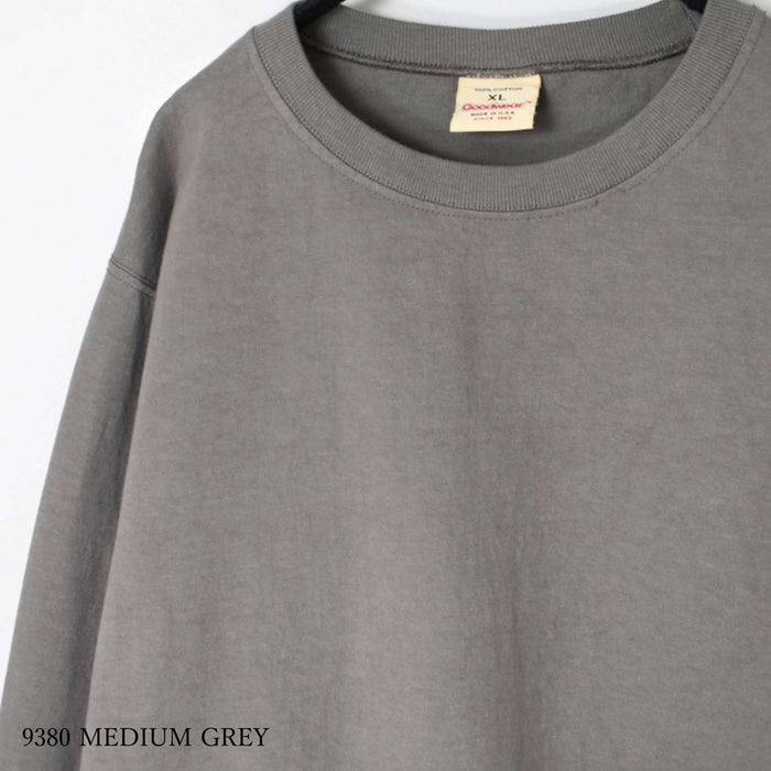 Goodwear | COTTON CREW NECK LONG SLEEVE WITH CUFF&HEM RIB